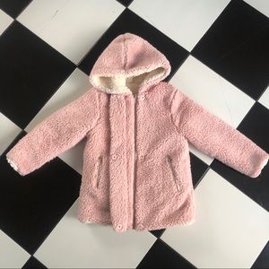 Girls Reversible Sherpa Jacket